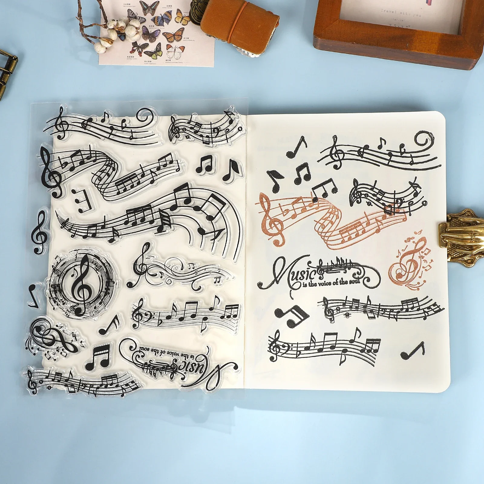 Силиконовый штамп JIANWU YZ-PM2503-01