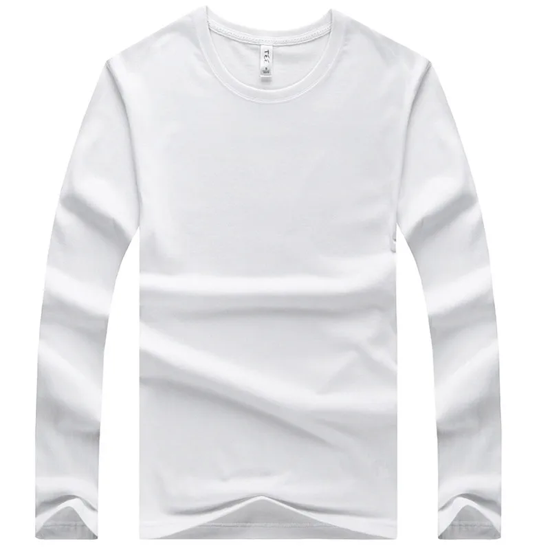 

3012 Quality thick cotton solid color short-sleeved bottoming shirt white T-shirt white combed cotton men and women