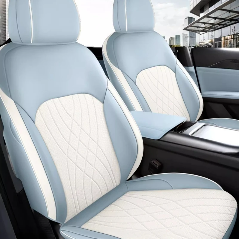 Фото Чехол на сиденье Geely Galaxy L6 2025 года, универсальный четырехсезонный чехол на сиденье L6EM-i, специальная подушка для автомобильного сиденья №2
