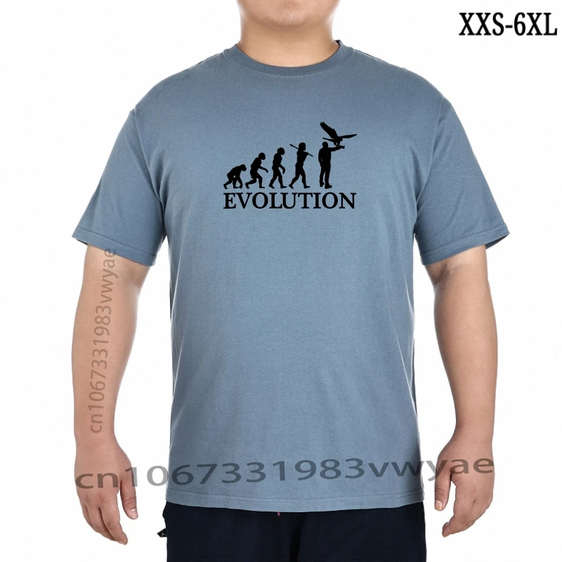 

Falconry Evolution Of Men Top Piu Nuovo Modo di Maniche In Cotone di Modo personalizato Magliette Hoodies