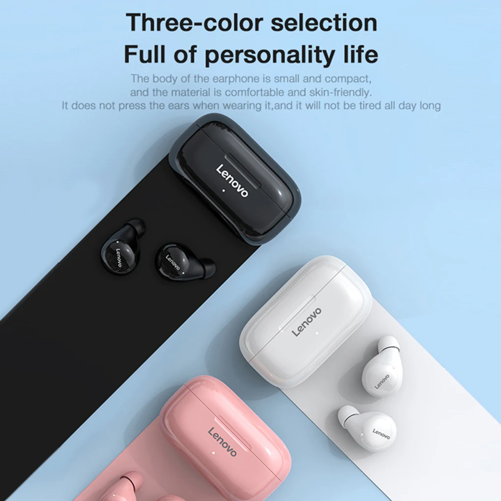 

Lenovo LP11 наушники-вкладыши BT5.0 беспроводные TWS наушники Интеллектуальный двойной микрофон/шумоподавление/сенсорное управление/HiFi стерео гар...