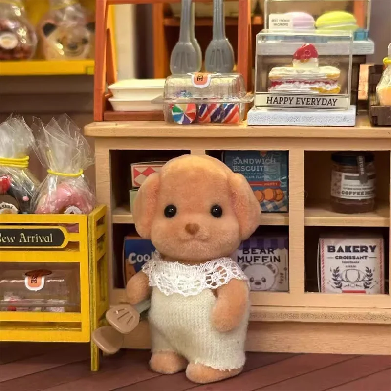 Сильванские Семейные Аниме-фигурки Детская Серия Декоративная Модель Подвеска