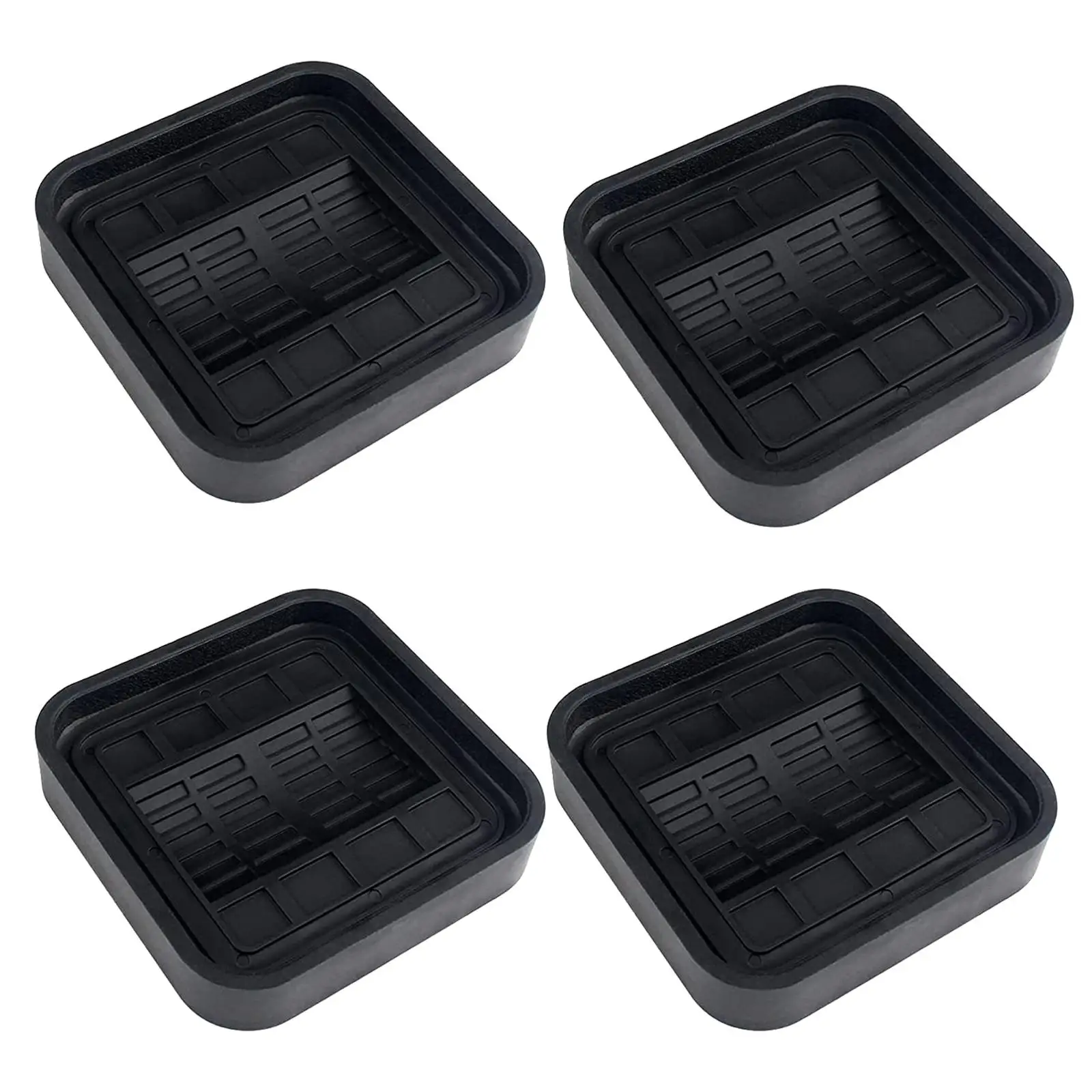 

4Pcs Bed Stoppers & Furniture Cups Floor Protector Furniture Caster Cups for Chair Sofa