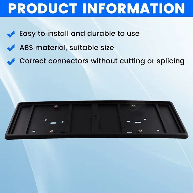 Рамка номерного знака автомобиля Держатель на переднем бампере 68213436 АК 68217847 AB