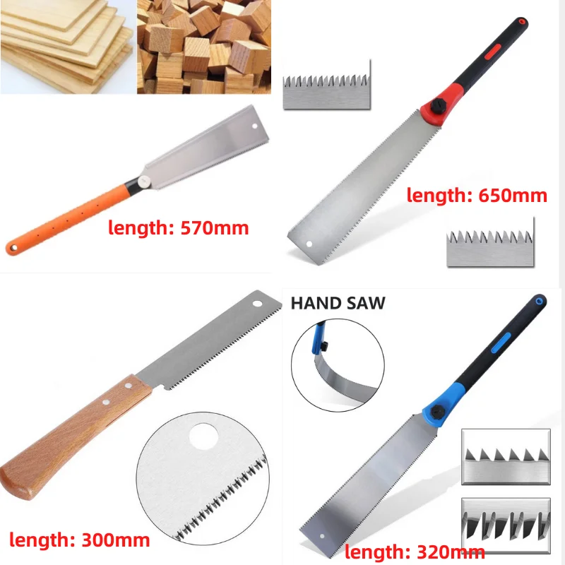 

Ручная пила SK5, японская пила с двойной кромкой, пила для дерева, резак для дерева, бамбука, пластика, режущие инструменты для деревообработк...