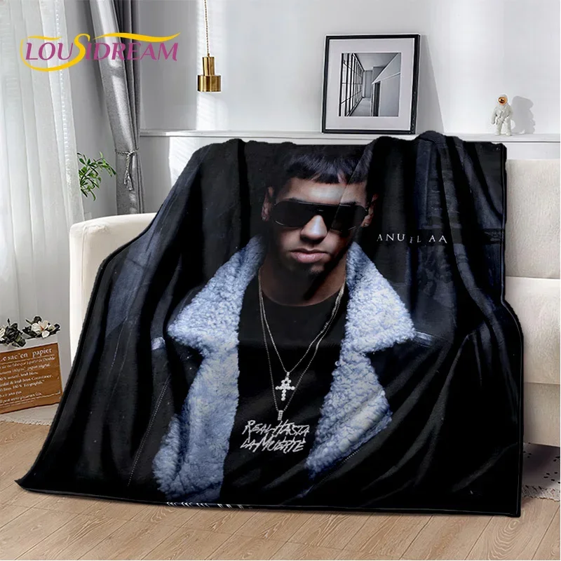 Одеяло плюшевое в стиле хип-хоп для гостиной
