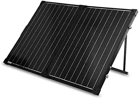 

200 Watt 12 Volt Portable Solar Panel with Waterproof 20A Charger Controller, Foldable 100W Solar Panel Suitcase with Adjustable