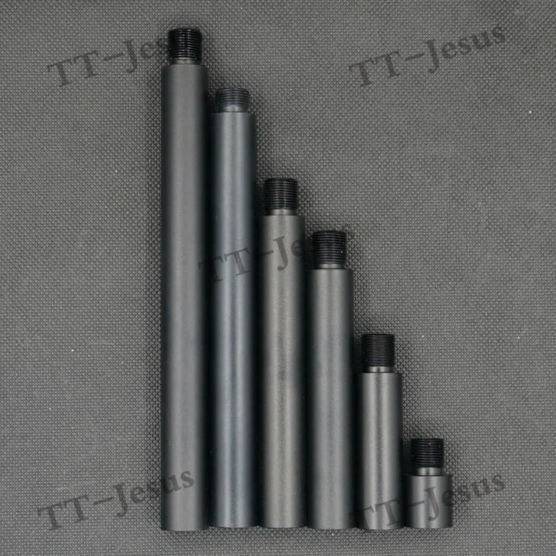 

14mm Ccw Aluminum Pipe M14x1 Left Thread Male And Female 14mm Counterclockwise Thread BARrel