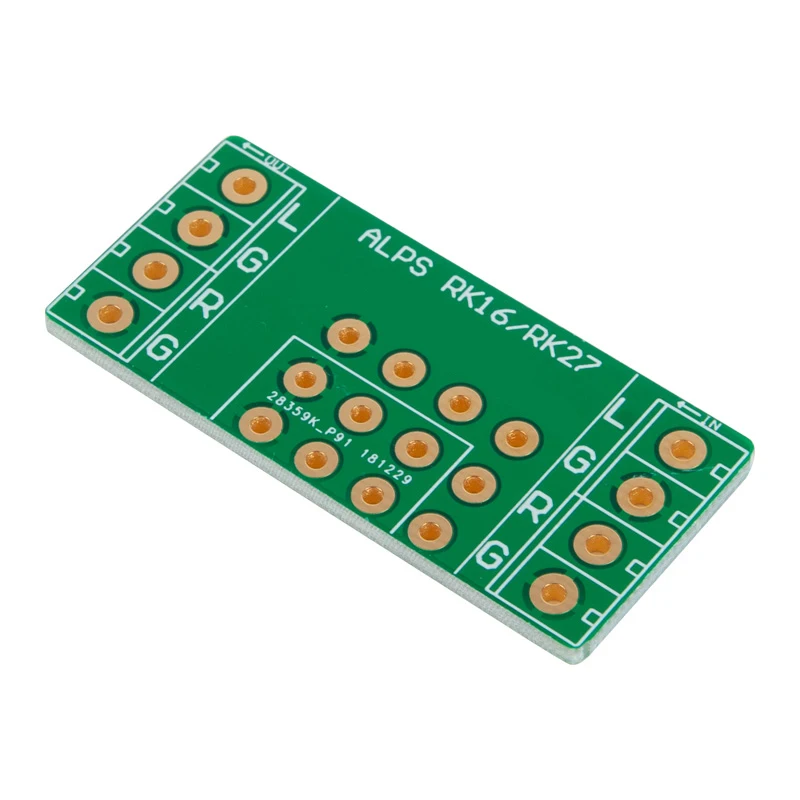 DLHiFi ALPS RK16 RK27 потенциометр громкости универсальный PCB eдвусторонний позолоченный