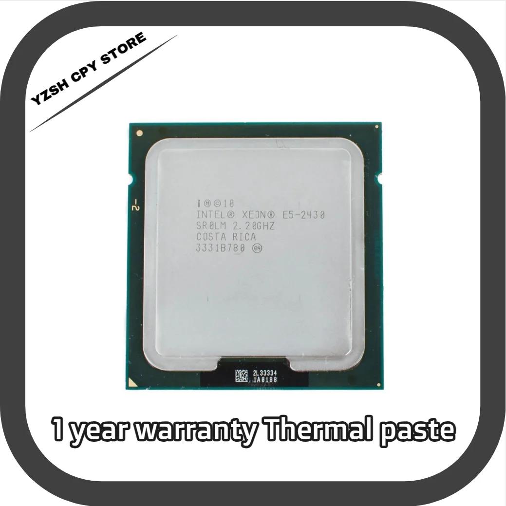 

E5 2430 оригинальный Intel Xeon E5-2430 2,2 ГГц 6-ядерный 15 Мб SmartCache DDR3 1333 МГц FCLGA1356 Бесплатная доставка