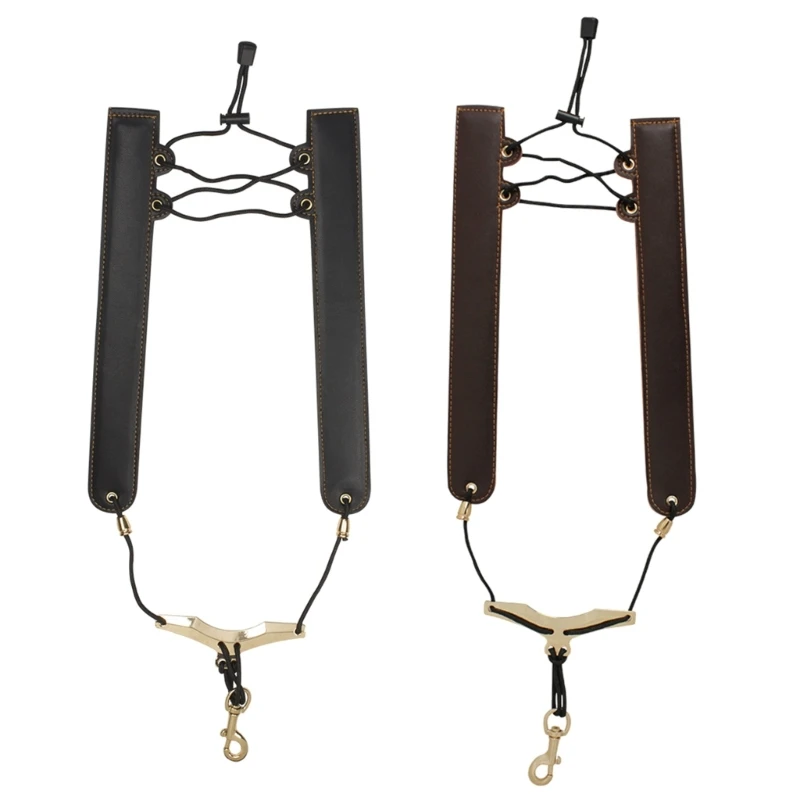 

Saxophone Harness Strap,Leather Saxophone Shoulder Strap/Sax Chest Strap Baritone,,Alto and Bari Sax Strap Gift