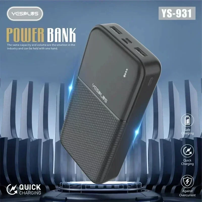 Large Capacity Power Bank 200000mAh with Dual USB Portable Charger Fast Charging Technology for iPhone Samsung and More