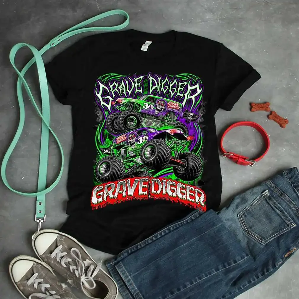 Забавная футболка Monsteerr Jam для любителей искусства