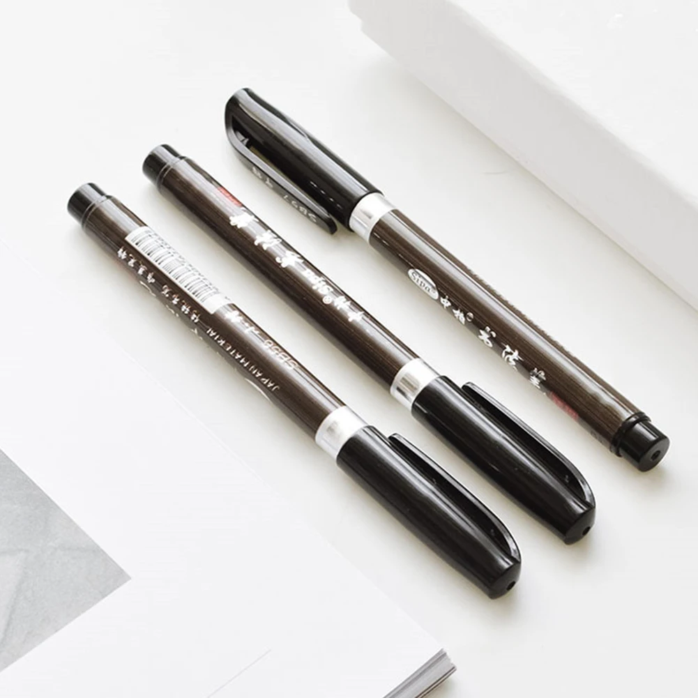 

3pcs/set Office School Painting Tool Stationery Craft Writing Art Drawing Student Gifts Chinese Practice Calligraphy Pen