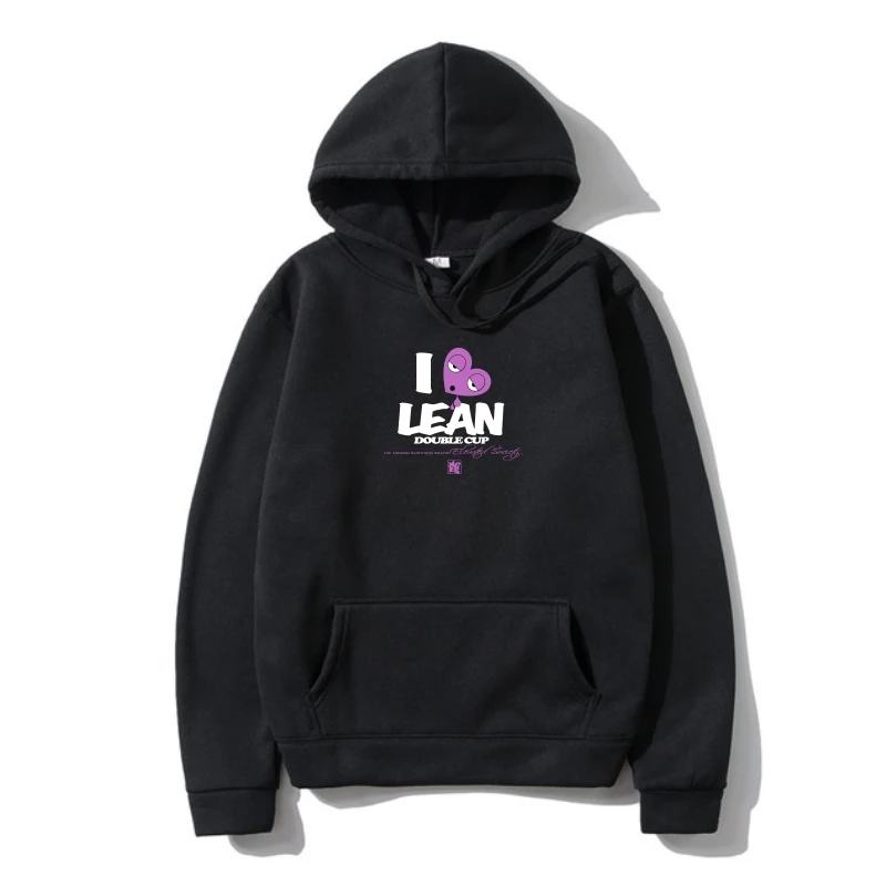 

Outerwear Outerwear Men i love lean Basic Black Prin Male SweatSweaOuterwear