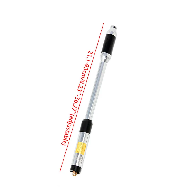 

RH-770 Dual Band 144/430MHz High Antenna SMA-Female Telescopic for kenwood