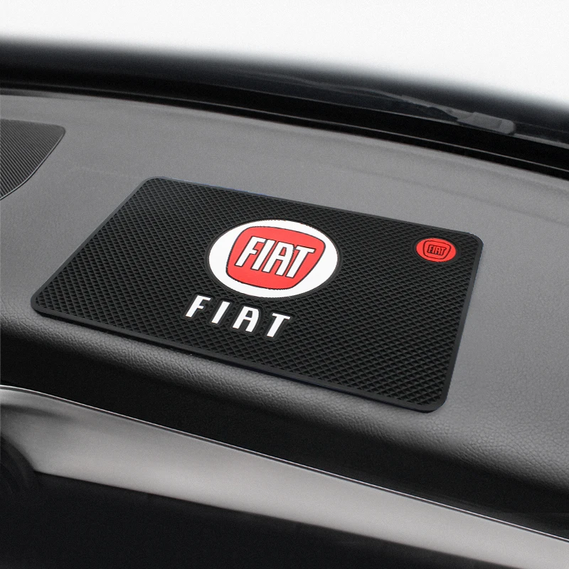 

Car Silicone Anti-Slip Storage Mat Instrument Panel Mobile Phone Fixing For Fiat Panda Bravo Punto Linea Croma 500 Auto Goods