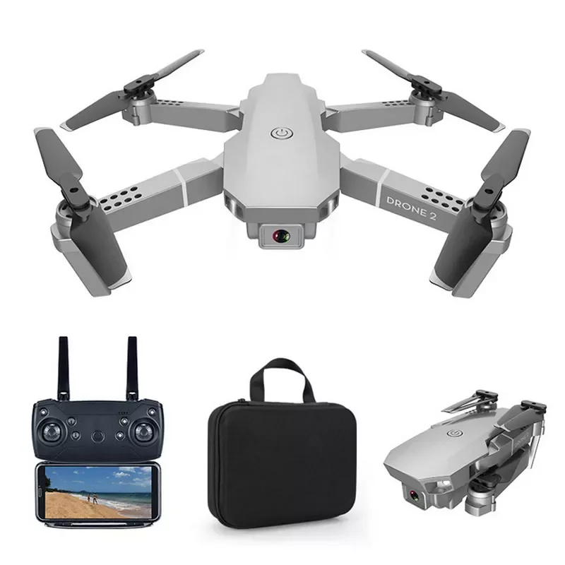 

E68 Drone With 4K/1080P Wide Angle WIFI Height Hold Mode Drones Video Live Recording Folding Camera Drone Toys E58 Upgrade