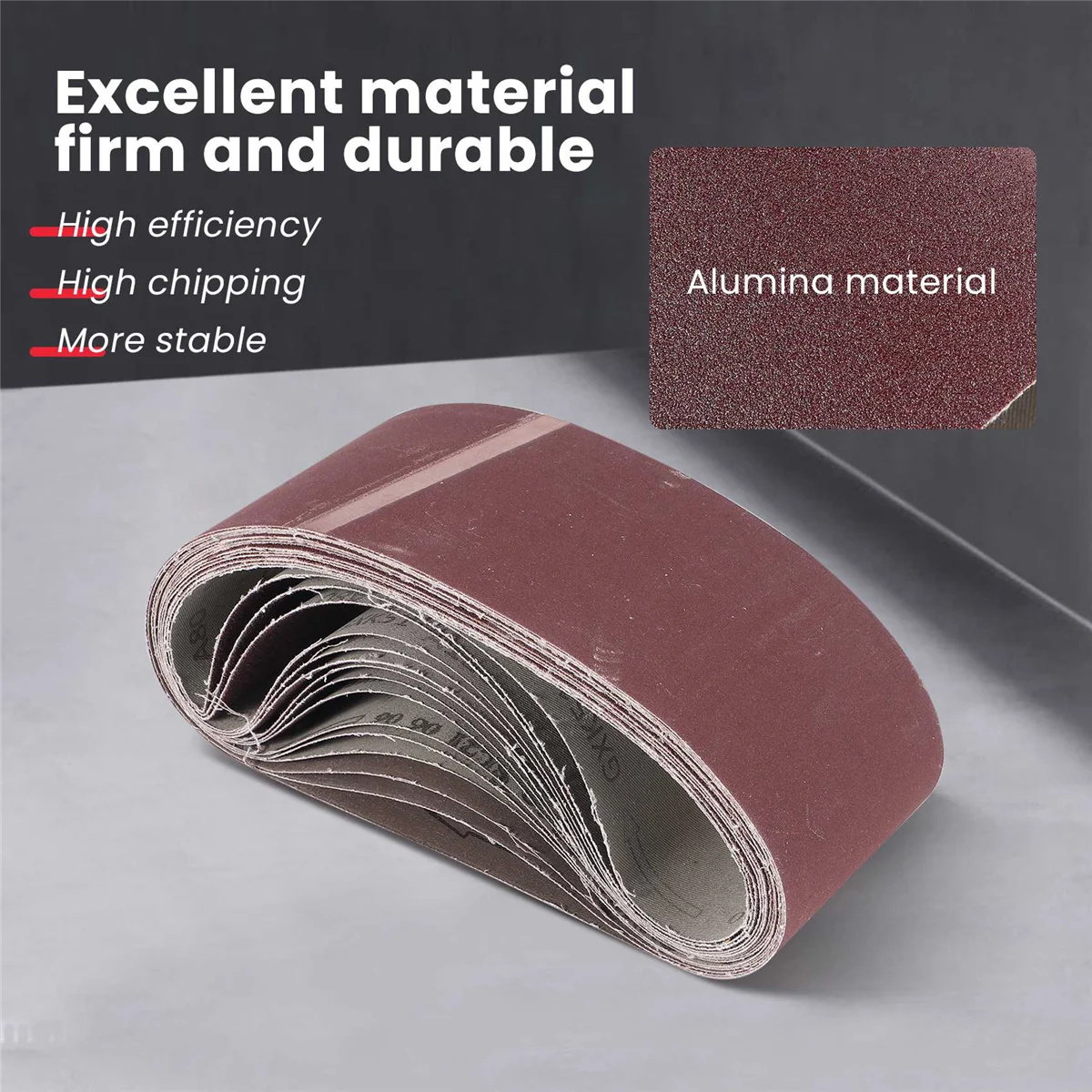 15 шт. шлифовальных лент 120x150 мм 80/240/400/для ленточной шлифовальной машины для