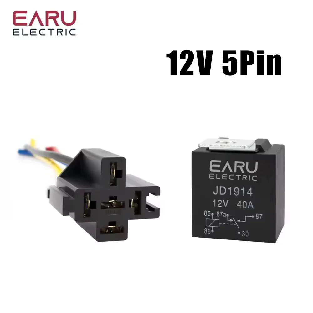 

Автомобильное реле EARUELETRIC 12V 40A
