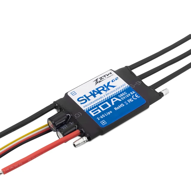 ZTW Shark G2 60A ESC 2-6S No Plug