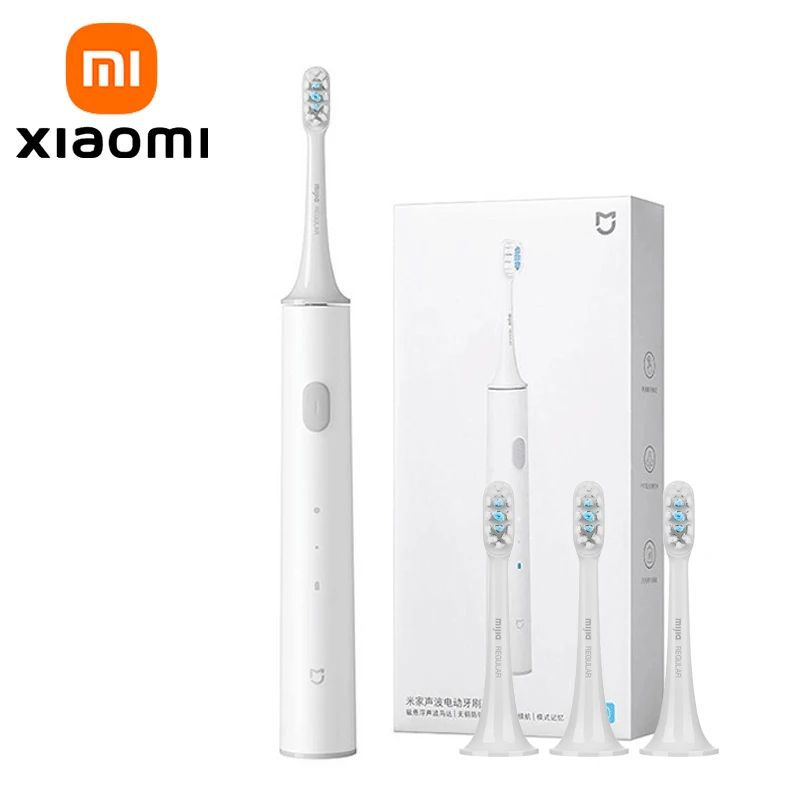 

XIAOMI MIJIA T300 Electric Toothbrush IPX7 Waterproof Smart Sonic Brush Ultrasonic Whitening Teeth Tooth Brush For Toothbrushes