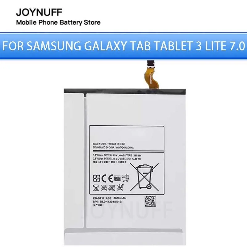 

New Battery High Quality 0 Cycles Compatible EB-BT115ABC For Samsung Galaxy Tab Tablet 3 Lite 7.0 3G SM-T110/T115/T111/16/T3600E