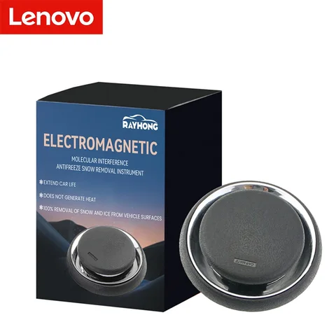 Автомобильное устройство для удаления льда Lenovo, солнечный источник питания, плавящийся снег, предотвращает замораживание, эффективный инструмент для обезвоживания лобового стекла на зиму
