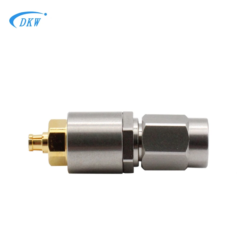 Адаптер миллиметровой волны SSMA/SSMP-JKG SSMA Сплав SSMP Гнездо SSMA/GPPO-JKG 40 ГГц