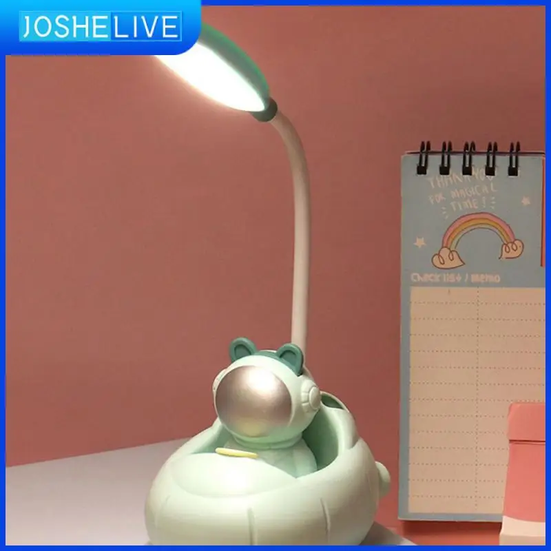 

Compact Led Rechargeable Desk Light Multifunctional Astronaut Spaceship Led Light High Quality Multicolored Table Lamp Durable