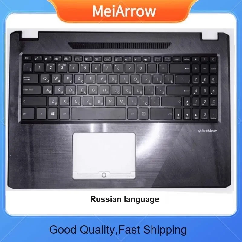 MEIARROW новый/Org для Asus X570ZD YX570 YX570Z X570UD YX570ZD X570 упор рук русская клавиатура верхняя