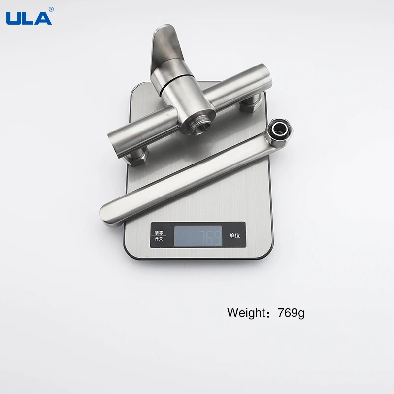 Настенный смеситель для кухни из нержавеющей стали |