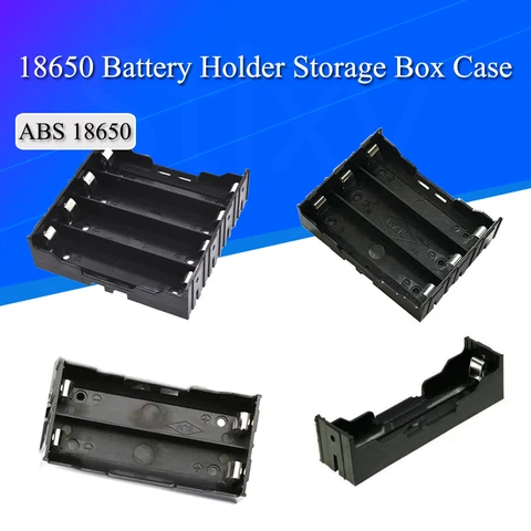 Stlxy Кейс для аккумуляторов 18650 1-4 шт