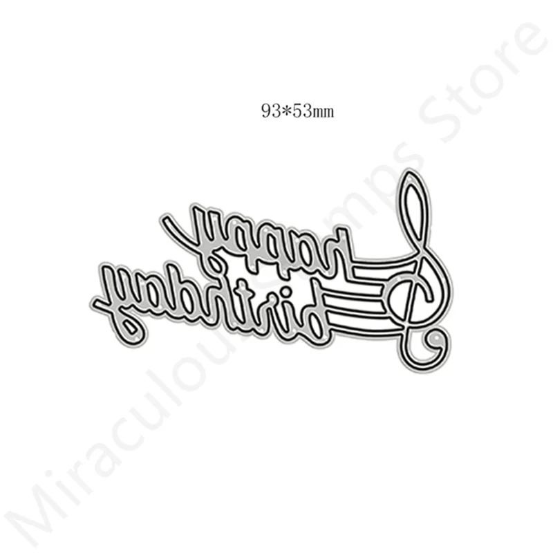 

Note Font Metal Cutting Dies No Stamps new 2021 Scrapbooking Embossing Folder Home Scrapbook Making Tool Mold Creative