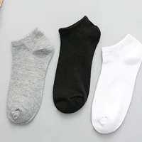simple unisex socks all match men women low cut sweat wicking boat socks ankle socks boat socks 5 pairs