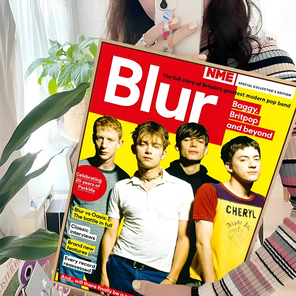 Аниме Рок-звезда B-blur Плакат Наклейка Современный Стиль Клей Настенное Искусство