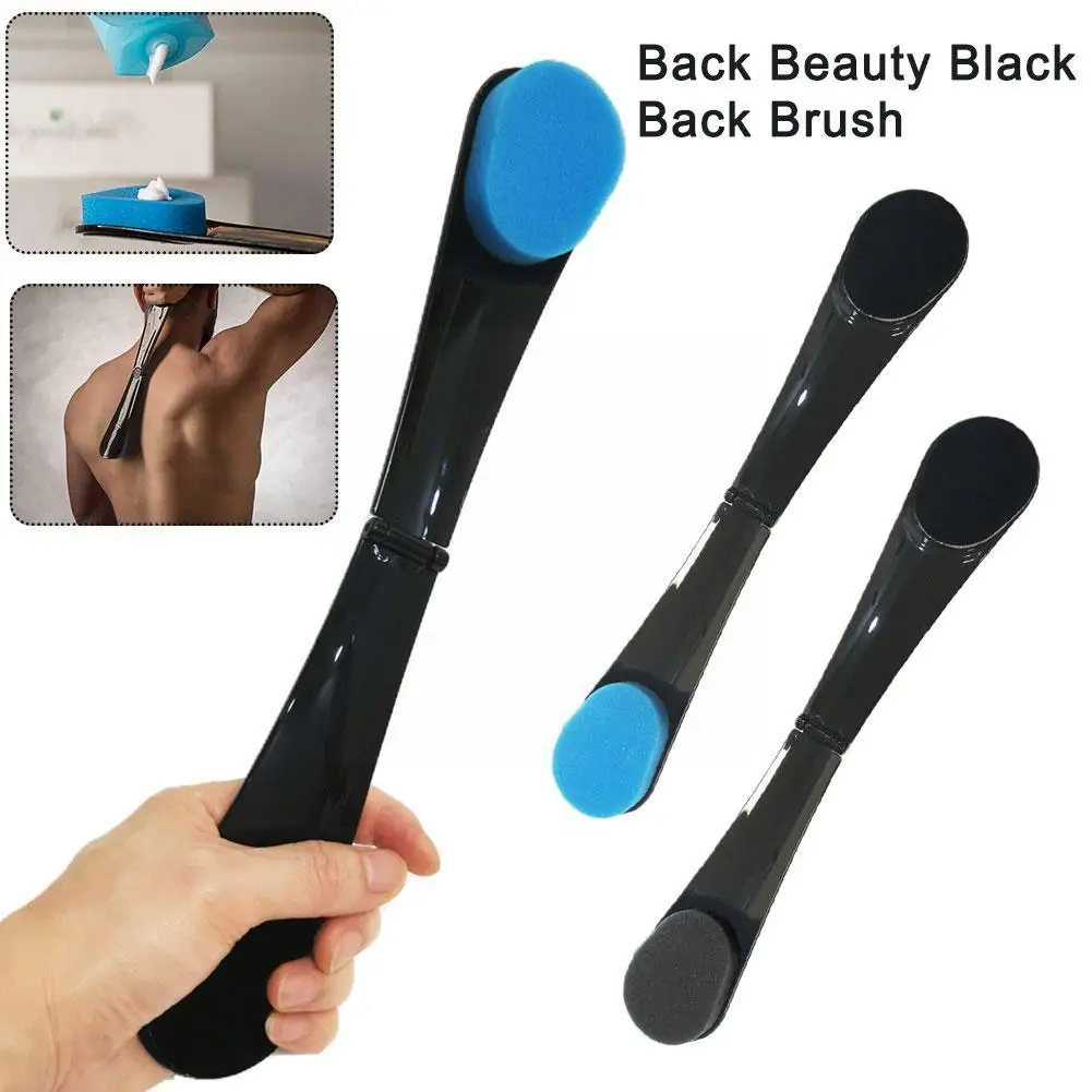 

Bath Sponge Back Scrubber Bathing Tool Body Exfoliating Scrubber Back Lotion Bath Applicator Long Brush Skin Handle Tool Cl B4M5