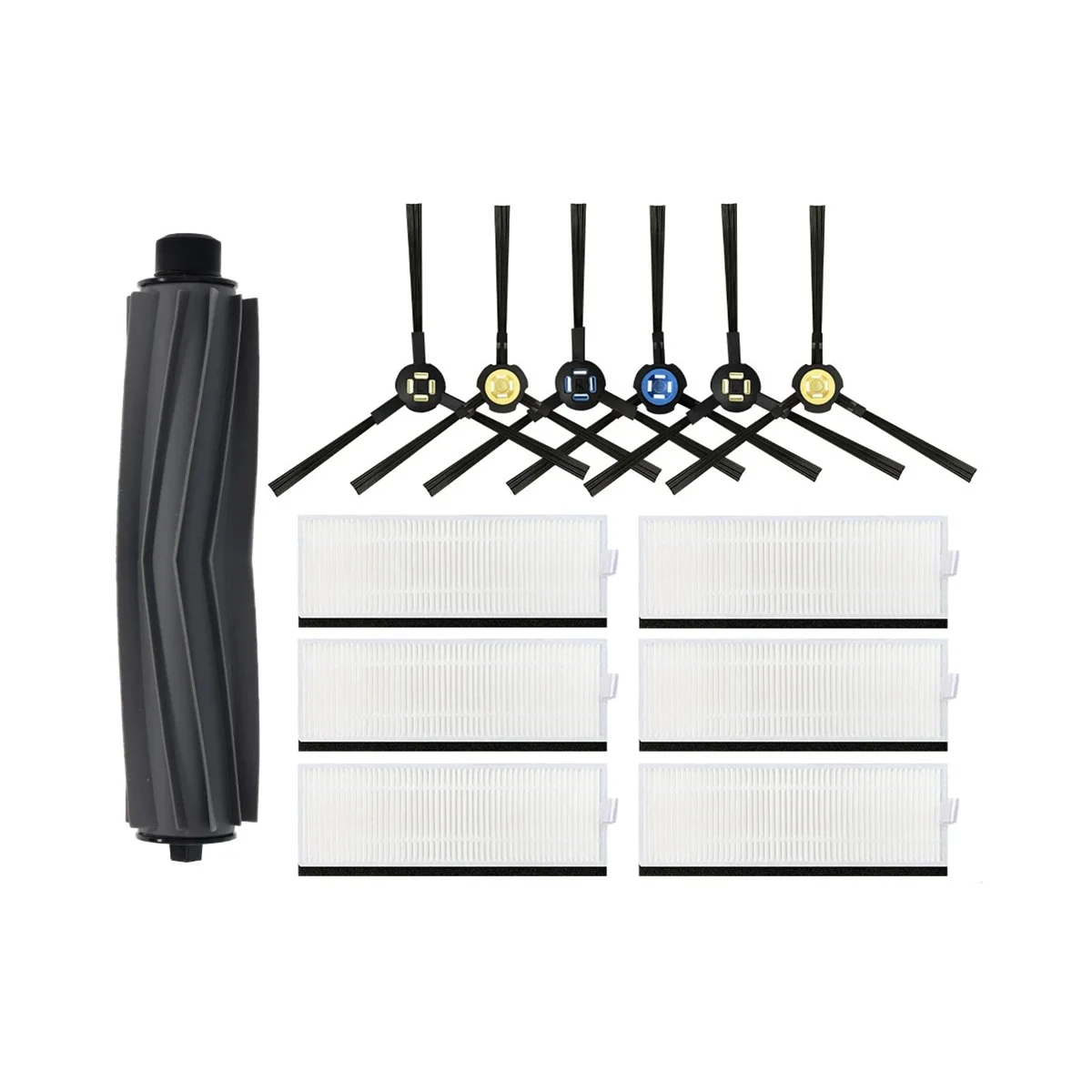 

For SSR1 / SSRA1 / A9S / A9 / A7 Robot Vacuum Cleaner Accessories Main Side Brush HEPA Filter