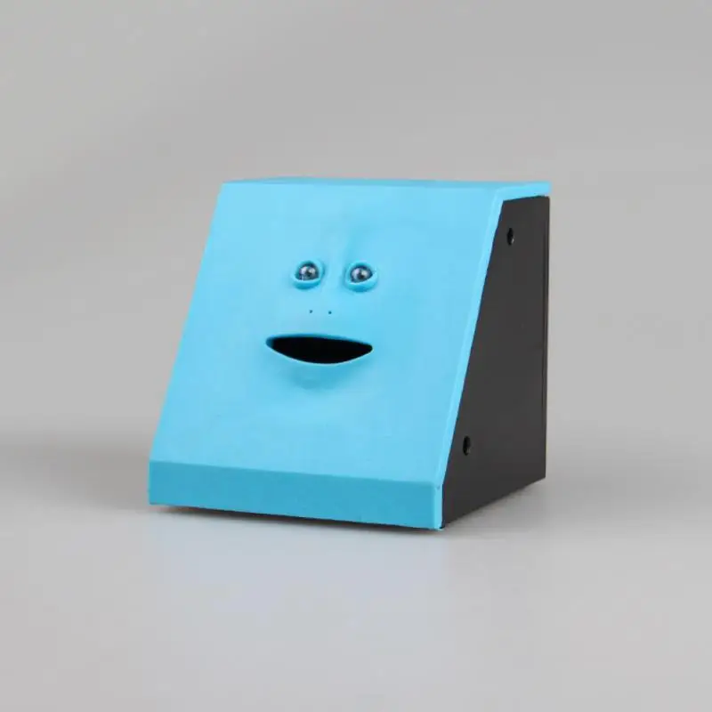 

Face Money Eating Boxes Coin Bank Monkey Saving Box Funny Automatic Coin Eating Saving Facebank Piggy Bank Novelty Gift For Kids