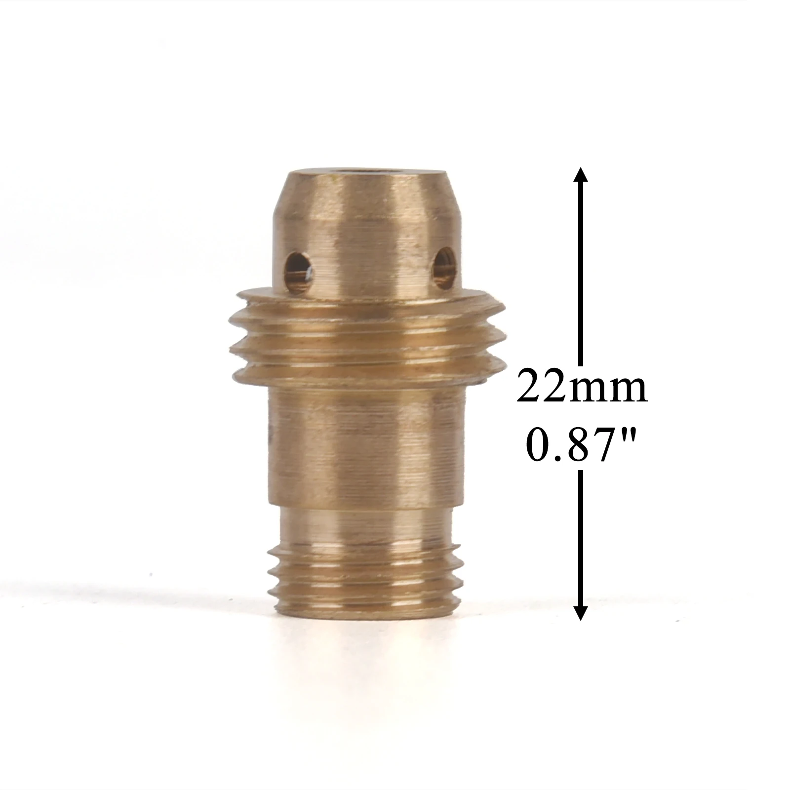 Фото 5/10 шт. цанговый корпус TIG Stubby 17CB20 1,0/1,6/2,4/3,2 мм подходит для TIG WP17/18/26 аксессуары для сварочной горелки №1