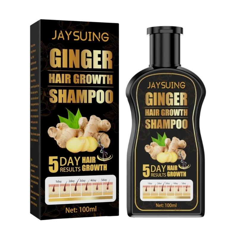 

Q1QD Ginger Anti Hair Loss Shampoo Scalp Treatment Deep Cleaning Anti Dandruff Itching Oil Control Shampoo Hair Growth Care