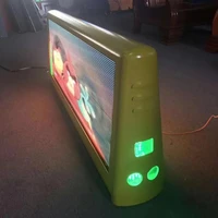 2019 new cartaxi top outdoor advertising led video display screen