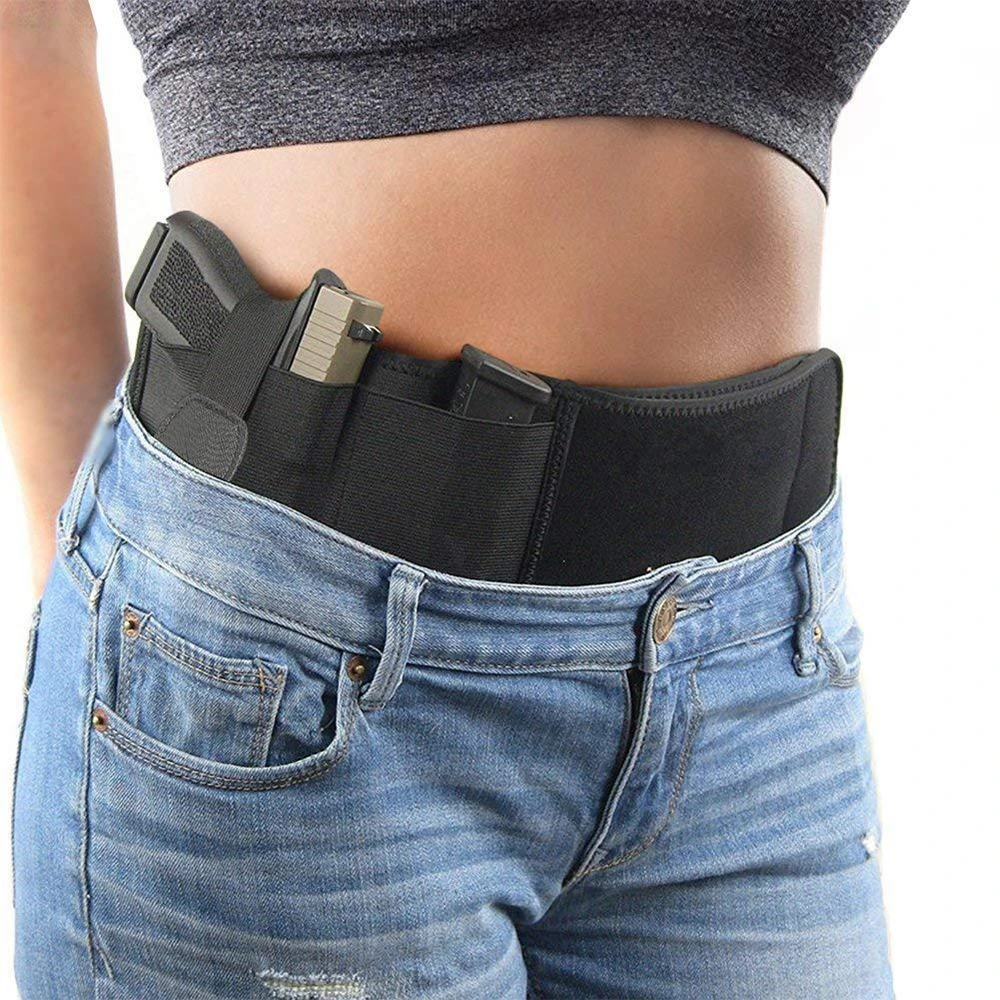 Tactical Utility Belt Pistol Holster Military Hidden Waistband Pistol Holster Outdoor Hunting Shooting Holster