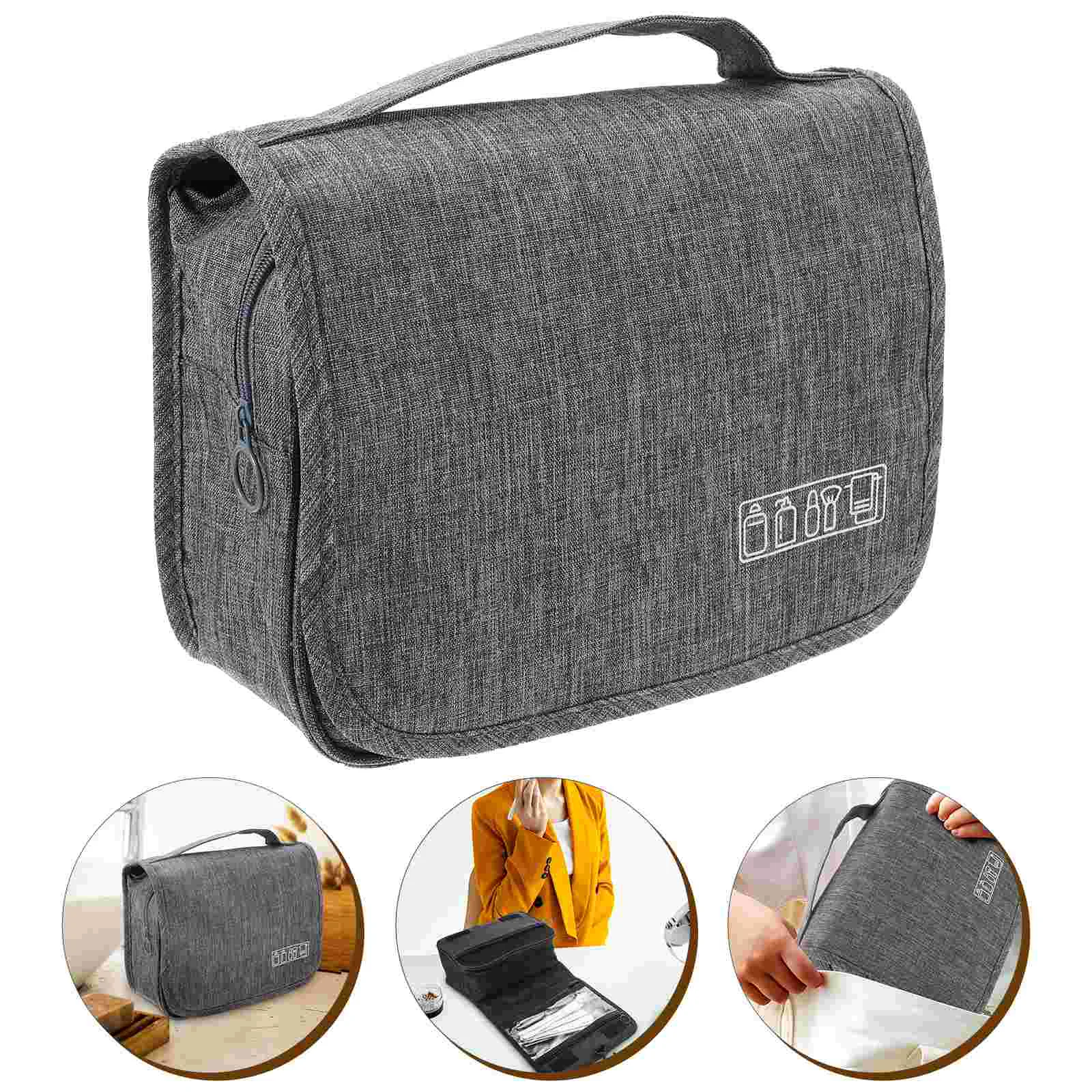 

Travel Makeup Toiletry Organizerhanging Container Business Handbag Camping Storage Large Portable Organizing Luggage Case Purse