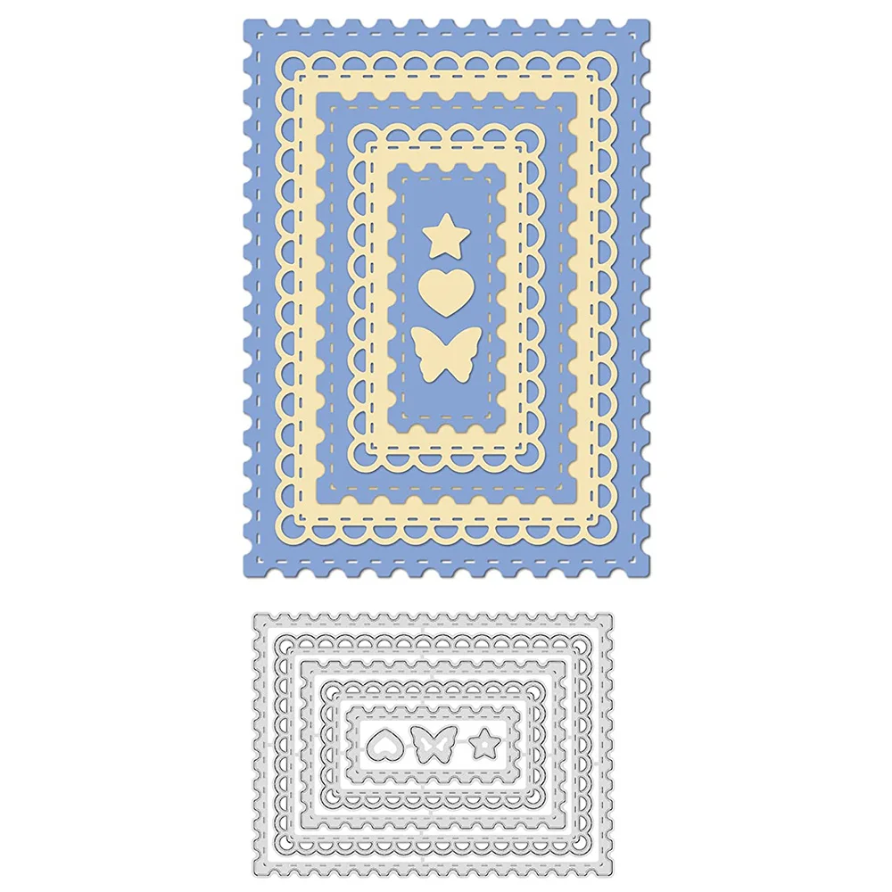 icka bogini na szczęście wykrojniki do metalu zestaw ramek Diy Scrapbooking Album fotograficzny dekoracyjne tłoczenie kartki papierowe rzemiosło