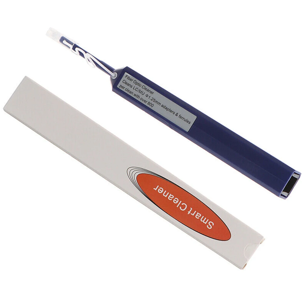 

Ручка для оптического волокна FTTH, инструмент для очистки одним нажатием, 1,25 мм, LC MU SC LC коннектор, оптический умный очиститель для наружного ...