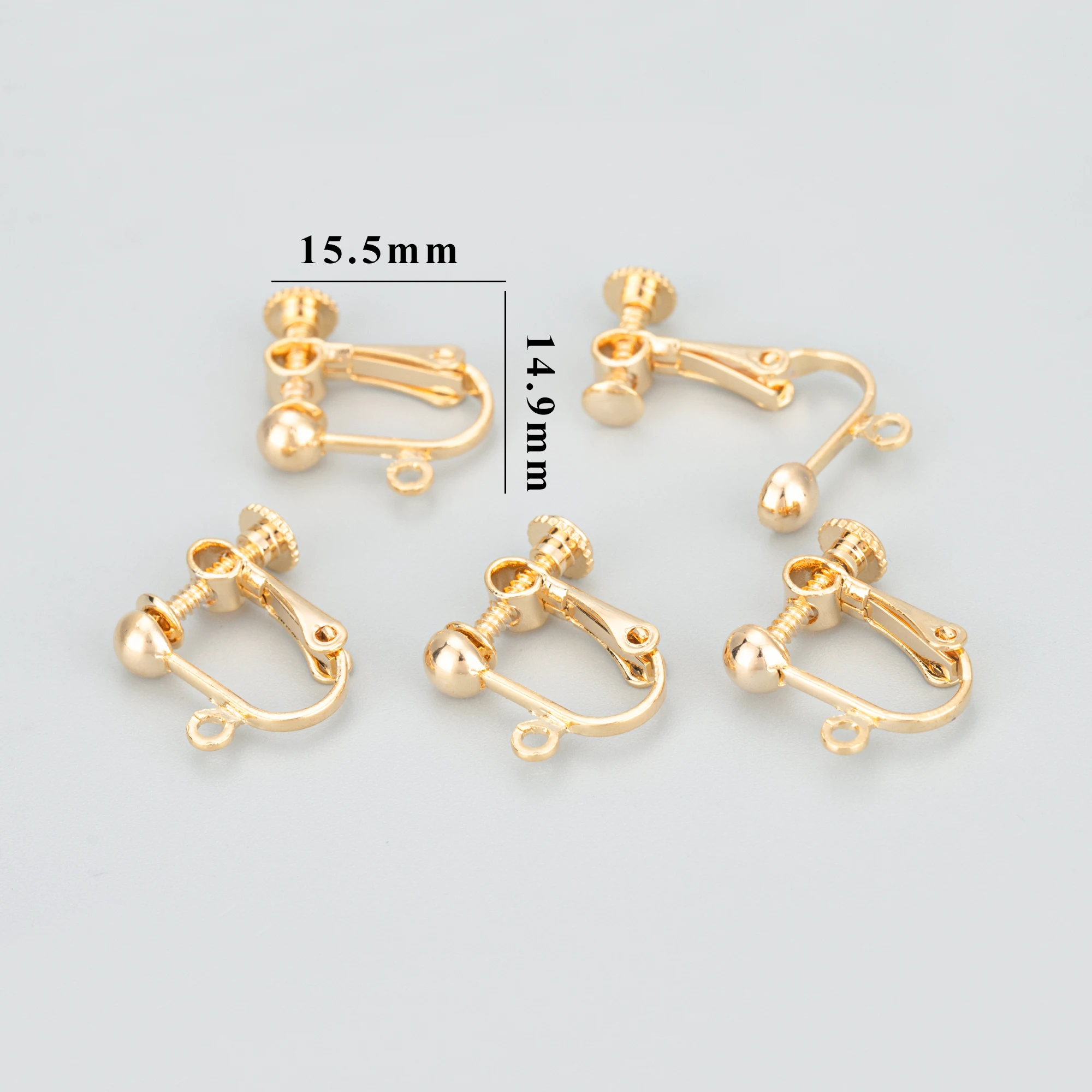 GUFEATHER MB74 ювелирные аксессуары без никеля позолота 18k медь застежка серьги для