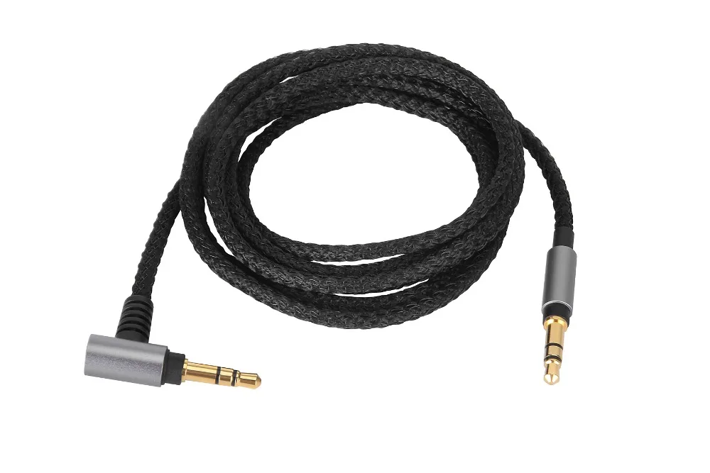 

Replace Audio nylon Cable for Audio Technica ATH-M50xBT BT2 M20xBT SR50/SR50BT HL7BT headphones