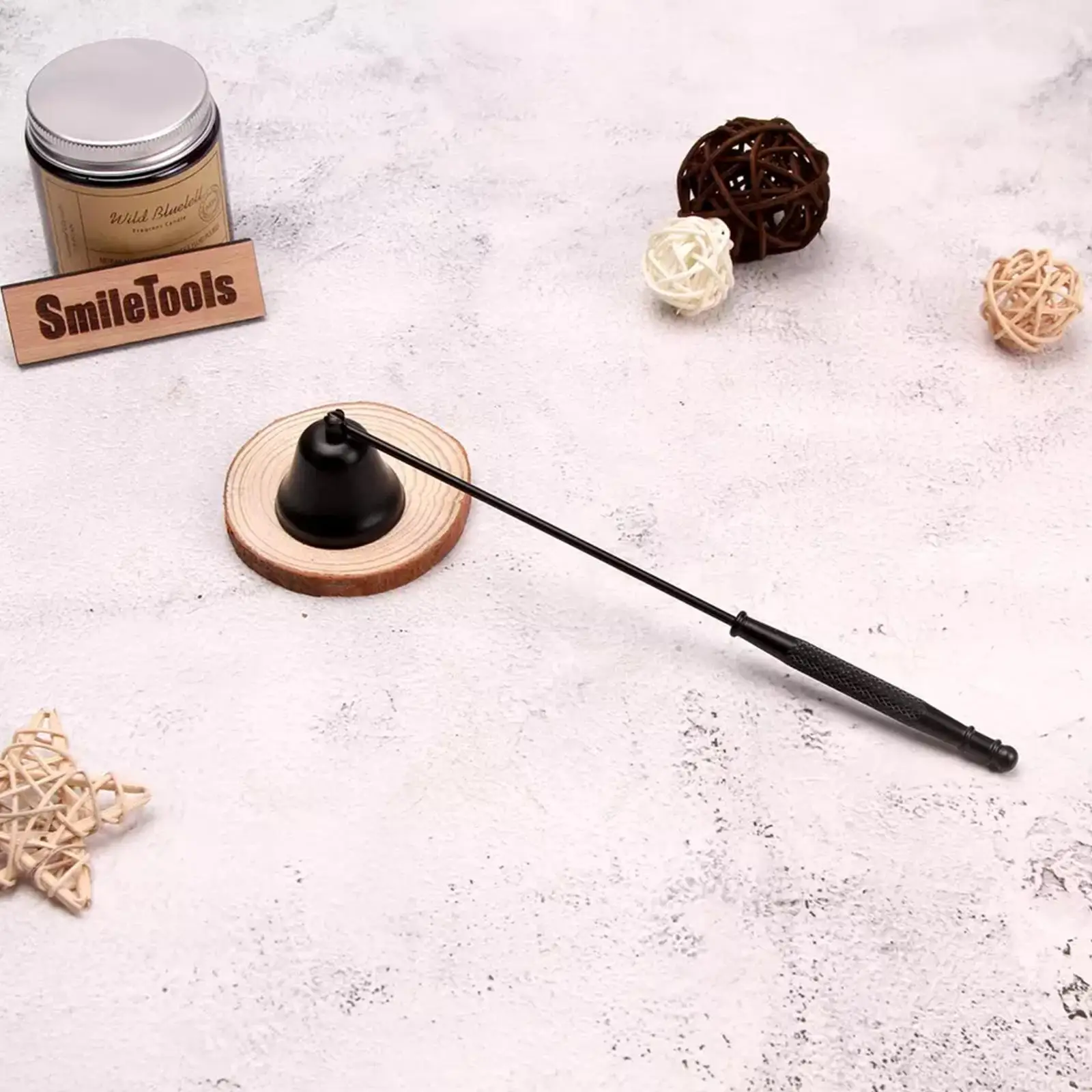 Инструмент для ухода за свечами звонок-Огнетушитель с длинной ручкой аксессуар