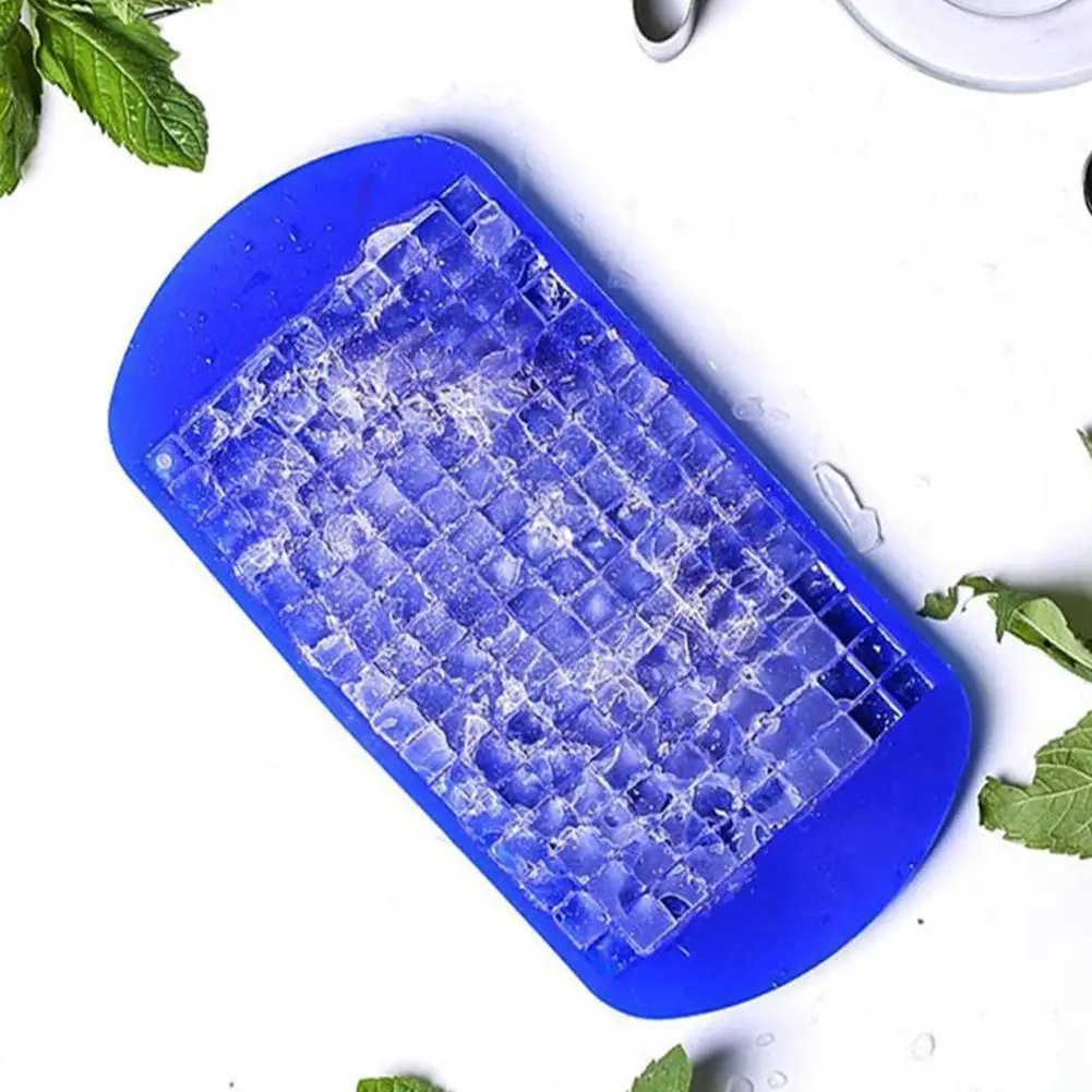 

Food Grade 160 Cavity Silicone Bar Ice Cube Tray Mini Silicone Ice Mold Cubes Small Mold Maker Ice Square M9m9 B7e5